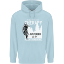 I Need to Go Mountain Biking Funny Cycling Childrens Kids Hoodie Light Blue