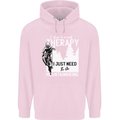 I Need to Go Mountain Biking Funny Cycling Childrens Kids Hoodie Light Pink