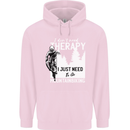 I Need to Go Mountain Biking Funny Cycling Childrens Kids Hoodie Light Pink