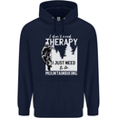 I Need to Go Mountain Biking Funny Cycling Childrens Kids Hoodie Navy Blue
