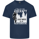 I Need to Go Mountain Biking Funny Cycling Kids T-Shirt Childrens Navy Blue