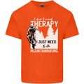I Need to Go Mountain Biking Funny Cycling Kids T-Shirt Childrens Orange