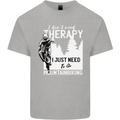 I Need to Go Mountain Biking Funny Cycling Kids T-Shirt Childrens Sports Grey