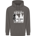 I Need to Go Mountain Biking Funny Cycling Mens 80% Cotton Hoodie Charcoal