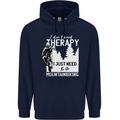 I Need to Go Mountain Biking Funny Cycling Mens 80% Cotton Hoodie Navy Blue
