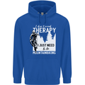 I Need to Go Mountain Biking Funny Cycling Mens 80% Cotton Hoodie Royal Blue