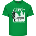 I Need to Go Mountain Biking Funny Cycling Mens Cotton T-Shirt Tee Top Irish Green