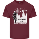 I Need to Go Mountain Biking Funny Cycling Mens Cotton T-Shirt Tee Top Maroon