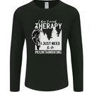 I Need to Go Mountain Biking Funny Cycling Mens Long Sleeve T-Shirt Black
