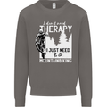 I Need to Go Mountain Biking Funny Cycling Mens Sweatshirt Jumper Charcoal