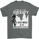 I Need to Go Mountain Biking Funny Cycling Mens T-Shirt Cotton Gildan Charcoal