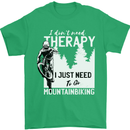 I Need to Go Mountain Biking Funny Cycling Mens T-Shirt Cotton Gildan Irish Green