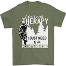 I Need to Go Mountain Biking Funny Cycling Mens T-Shirt Cotton Gildan Military Green