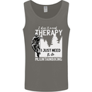 I Need to Go Mountain Biking Funny Cycling Mens Vest Tank Top Charcoal