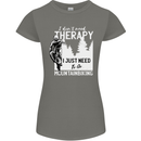 I Need to Go Mountain Biking Funny Cycling Womens Petite Cut T-Shirt Charcoal