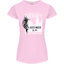 I Need to Go Mountain Biking Funny Cycling Womens Petite Cut T-Shirt Light Pink
