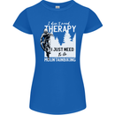 I Need to Go Mountain Biking Funny Cycling Womens Petite Cut T-Shirt Royal Blue