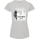 I Need to Go Mountain Biking Funny Cycling Womens Petite Cut T-Shirt Sports Grey