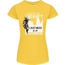 I Need to Go Mountain Biking Funny Cycling Womens Petite Cut T-Shirt Yellow