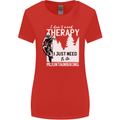 I Need to Go Mountain Biking Funny Cycling Womens Wider Cut T-Shirt Red
