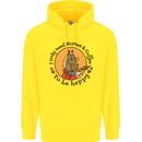 I Only Need Horses and Coffee Equestrian Childrens Kids Hoodie Yellow