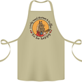 I Only Need Horses and Coffee Equestrian Cotton Apron 100% Organic Khaki