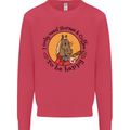 I Only Need Horses and Coffee Equestrian Kids Sweatshirt Jumper Heliconia