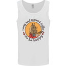 I Only Need Horses and Coffee Equestrian Mens Vest Tank Top White