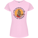 I Only Need Horses and Coffee Equestrian Womens Petite Cut T-Shirt Light Pink