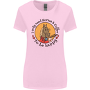 I Only Need Horses and Coffee Equestrian Womens Wider Cut T-Shirt Light Pink