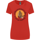 I Only Need Horses and Coffee Equestrian Womens Wider Cut T-Shirt Red
