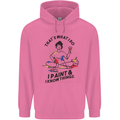 I Paint & I Know Things Artist Art Childrens Kids Hoodie Azalea