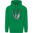 I Play With Knives Funny Chef Mens 80% Cotton Hoodie Irish Green