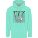 I Play With Knives Funny Chef Mens 80% Cotton Hoodie Peppermint