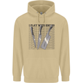 I Play With Knives Funny Chef Mens 80% Cotton Hoodie Sand