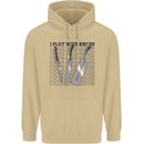 I Play With Knives Funny Chef Mens 80% Cotton Hoodie Sand