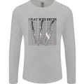 I Play With Knives Funny Chef Mens Long Sleeve T-Shirt Sports Grey