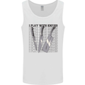 I Play With Knives Funny Chef Mens Vest Tank Top White