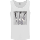 I Play With Knives Funny Chef Mens Vest Tank Top White