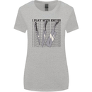 I Play With Knives Funny Chef Womens Wider Cut T-Shirt Sports Grey