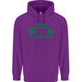 I Put the DD in St. Paddy's Day Funny Boobs Mens 80% Cotton Hoodie Purple