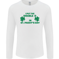 I Put the DD in St. Paddy's Day Funny Boobs Mens Long Sleeve T-Shirt White