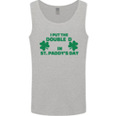 I Put the DD in St. Paddy's Day Funny Boobs Mens Vest Tank Top Sports Grey