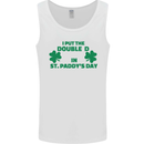I Put the DD in St. Paddy's Day Funny Boobs Mens Vest Tank Top White
