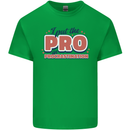 I Put the Pro In Procrastination Procrastinate Kids T-Shirt Childrens Irish Green