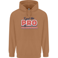 I Put the Pro In Procrastination Procrastinate Mens 80% Cotton Hoodie Caramel Latte