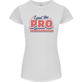 I Put the Pro In Procrastination Procrastinate Womens Petite Cut T-Shirt White