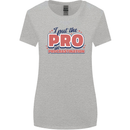 I Put the Pro In Procrastination Procrastinate Womens Wider Cut T-Shirt Sports Grey