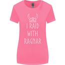 I Raid With Ragnar The Vikings Valhalla Womens Wider Cut T-Shirt Azalea