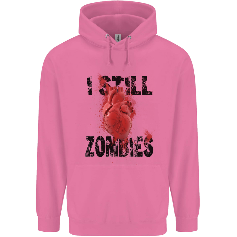 I Still Heart Zombies Apocalypse Childrens Kids Hoodie Azalea